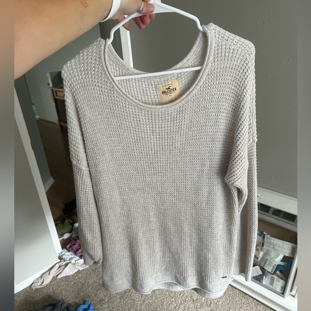 Hollister Crew Neck Knit Sweater